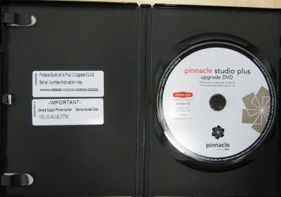 pinnacle media center serial number