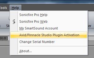 pinnacle studio plugin activation code smartsound